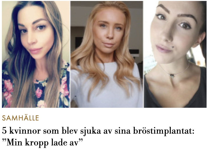 Artikel från FEMINA sept. 2020