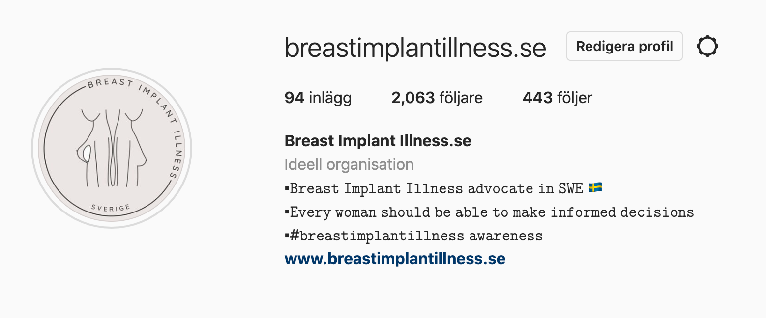 BREAST IMPLANT ILLNESS INSTAGRAM