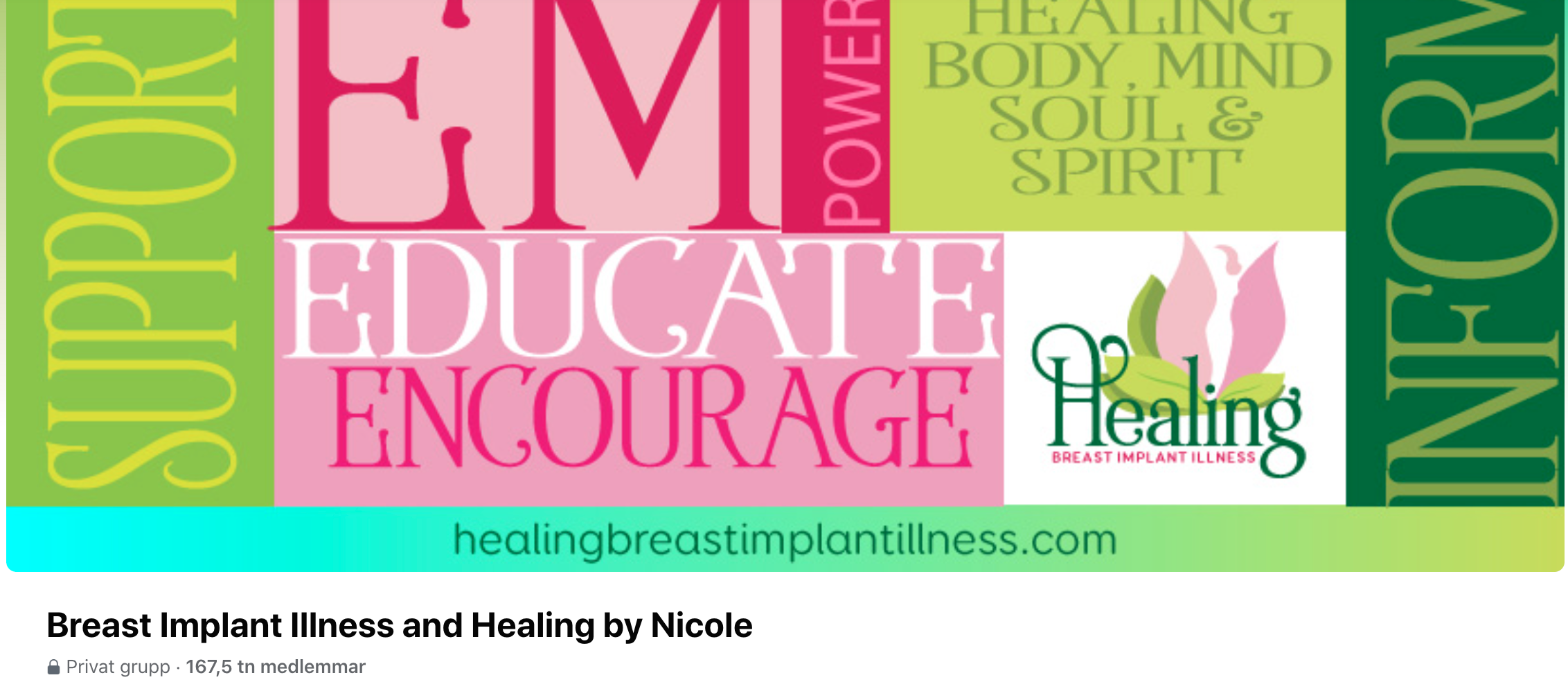BREAST IMPLANT HEALING BY NICOLE