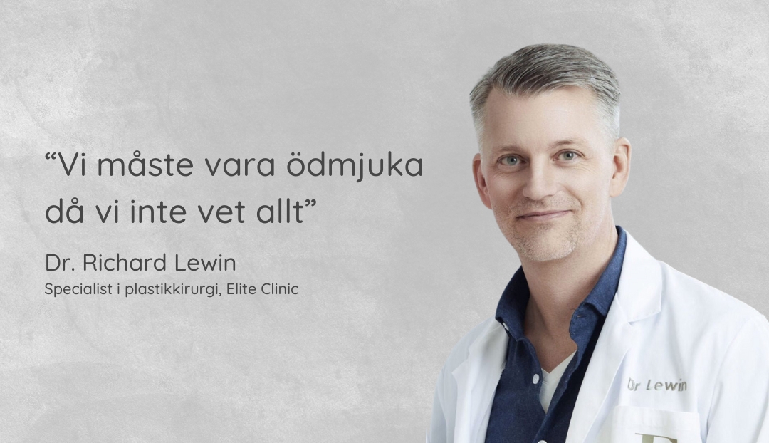 Intervju med dr. Lewin på Elite clinic